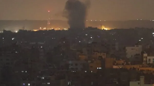 IDF launches fresh strikes in Gaza  (Twitter)