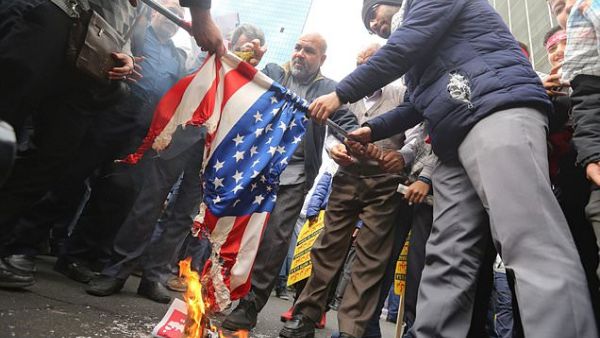 40th anniversary on the seizure of the mission and a day after #Iran's supreme leader vowed it would not lift a ban on talks with the United States (Twitter)