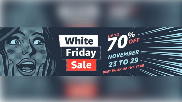 The White Friday Sale will run for seven days from 23rd to 29th November.