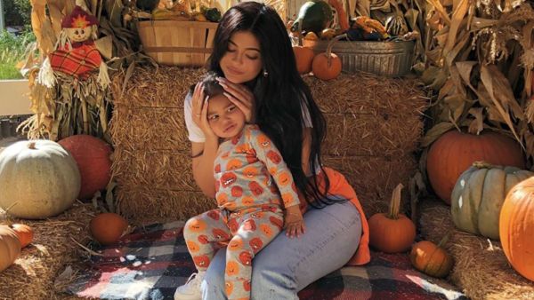 The lip kit mogul reportedly broke up with her baby's father earlier this fall. 