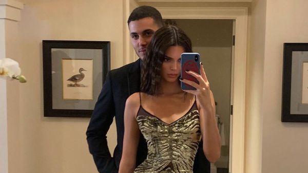 n the picture, Jenner posed with her nephews, Saint West and Psalm West, with Fai snapping one of the photos