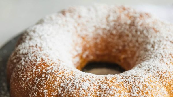 كيكة الحليب بالسكر البودرة