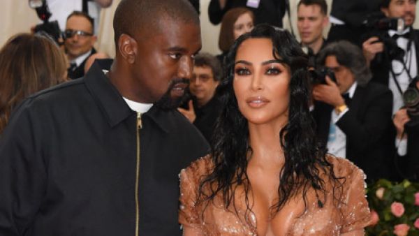 Kim Kardashian and Kanye West arrive for the 2019 Met Gala at the Metropolitan Museum of Art on 6 May 2019, in New York. (Picture: AFP)