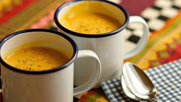 شوربة القرع بالكريمة