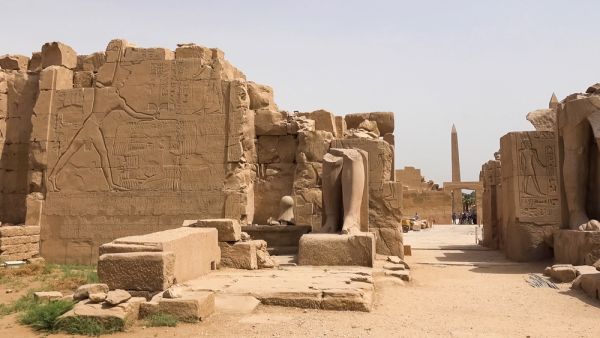 Buildings and columns of ancient Egyptian megaliths.  (Shutterstock/ File Photo)
