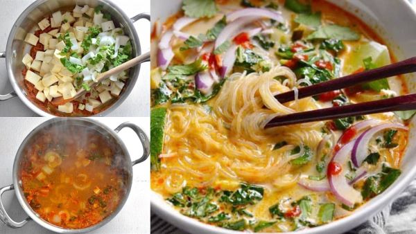 حساء الخضروات التايلاندية