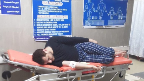 Ahmed Harkan has been on hunger strike since October (Twitter)