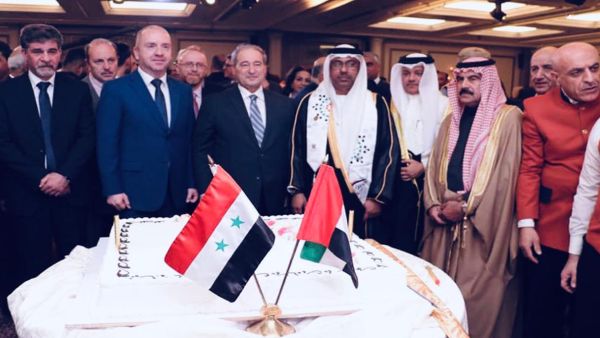  النعيمي : "العلاقات السورية الإماراتية متينة ومتميزة وقوية، وأن الإمارات تتمنى أن يسود الأمن والأمان والاستقرار ربوع سوريا"