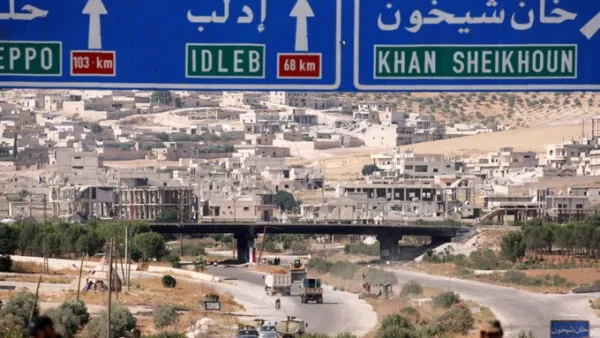 Syrian government forces press ahead with a new military assault on the country’s last rebel stronghold.