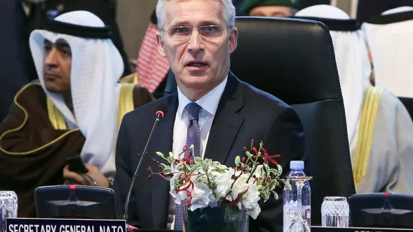 NATO Secretary General Jens Stoltenberg  (AFP)