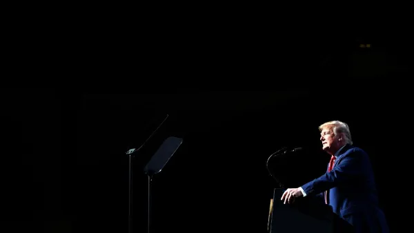 US President Donald Trump speaks during the Turning Point USA Student Action Summit at the Palm Beach County Convention Center in West Palm Beach, Florida on December 21, 2019. Nicholas Kamm / AFP