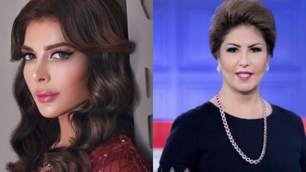 المطربة السورية أصالة نصري والإعلامية الكويتية فجر السعيد