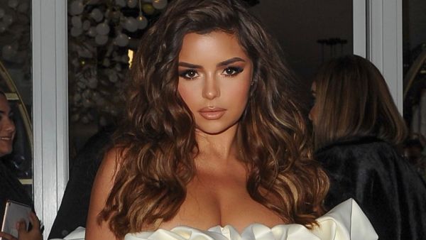 Demi was also up to her old tricks as she shared selfies while wearing a risqué bikini top which flashed some underboob during her trip to Jordan(Twitter)