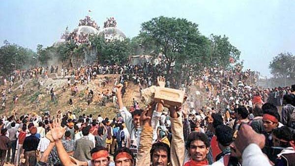 Exactly 27 years ago, on 6th December 1992, a large group of Hindu activists demolished the 16th-century Babri Mosque in the city of Ayodhya (Twitter) 