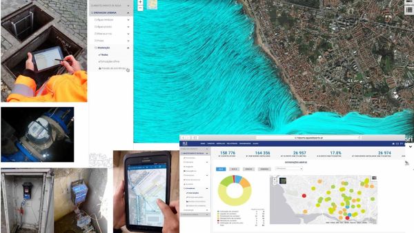 A digital twin is used to model and perform predictive analysis of the city’s water supply, wastewater, stormwater, and bathing water systems to forecast flooding and water quality issues.