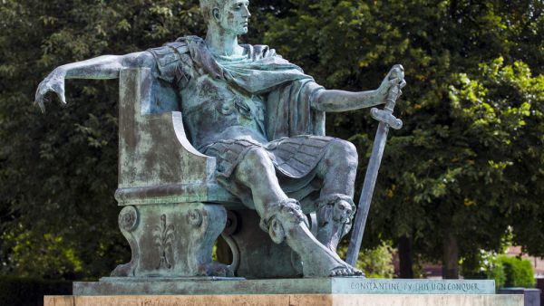 Roman Emperor Constantine the Great in York (Shutterstock)	