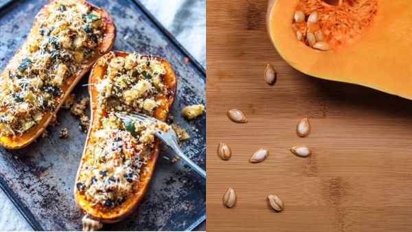 قرع محشي بالكينوا