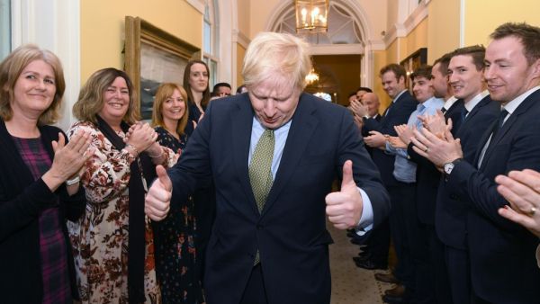 Britain's Prime Minister and Conservative Party leader Boris Johnson (AFP=)(SA