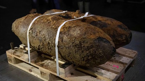 The American and British World War II bombs were successfully defused each weighing 330lb. (AFP/ File Photo)