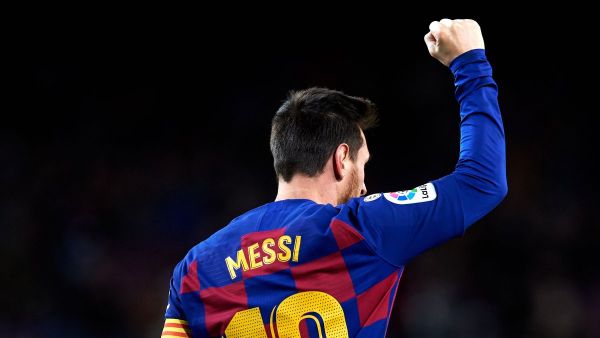 ميسي يقود برشلونة للتغلب على ليغانيس