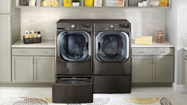 LG’s new washing machine not only detects the volume and weight of each unique laundry load but also uses AI and advanced sensors to identify fabric types in each load. 