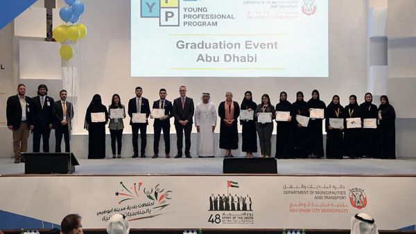 Abu Dhabi Municipality, German Ambassador, and Partners Mark Sap Young Professional Program Graduation