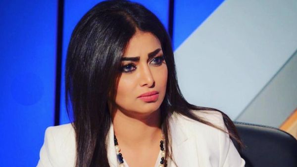 Sahar appeared on the show wearing black clothes