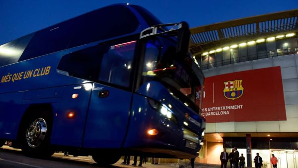  The Catalans had to delay their media commitments due to some unscheduled problems with traffic and directions (Photo: Goal)