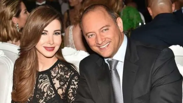 نانسي عجرم وزوجها فادي الهاشم