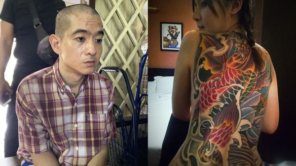 Wealthy property heir Apichai Ongwisit, 40, is being held by police. His father Chalermchai Onkvisit, who owns a market in the capital, was jailed in 1983 for butchering a 15-year-old girl. (Viral Press)