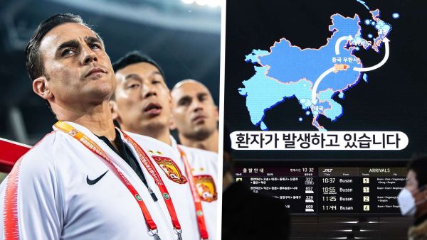  As Chinese authorities and the World Health Organization attempt to reduce the spread of the virus, normal life - including sport - is on hold (Photo: Goal)