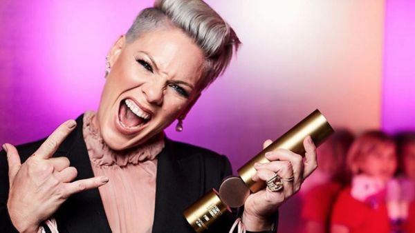 Pink also posted a list of websites for fire departments where people may send money if they want to help.