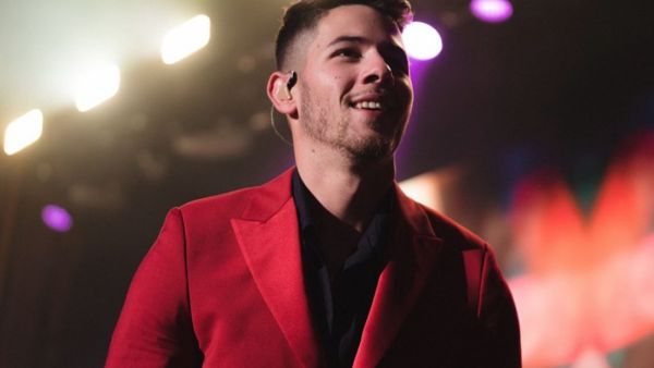 He had an unfortunate piece of food stuck in between his teeth