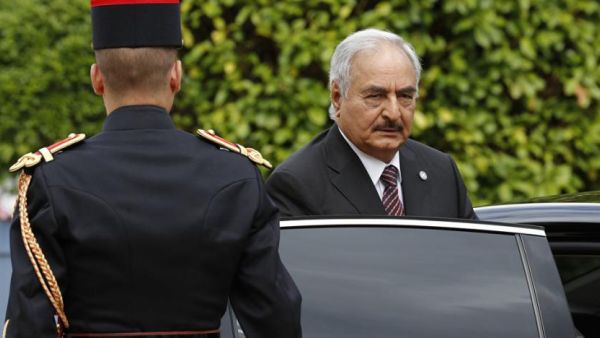 LNA commander Khalifa Haftar. (AFP)