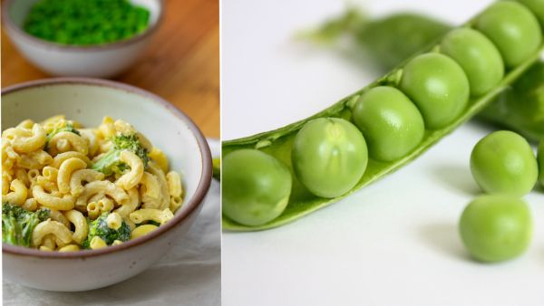 (ماك أند تشيز) بجبن التشيدر والبروكولي والبازلاء