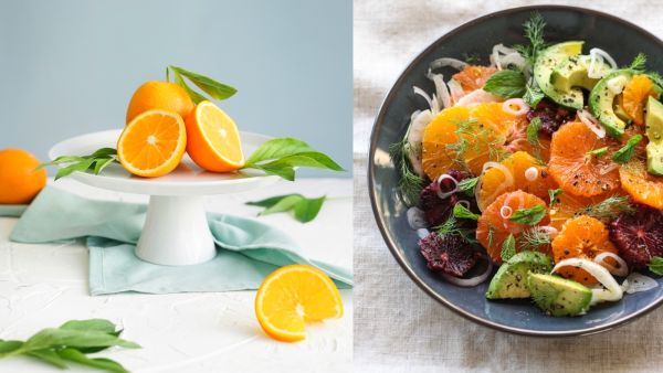 سلطة الأفوكادو والحمضيات