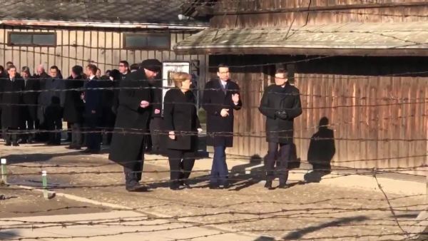 معسكر الابادة النازية أوشفتز في بولندا