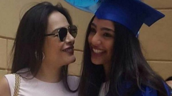 شريهان تحتفل بتخرج ابنتها لؤلؤة وحصولها على درجة الماجستير