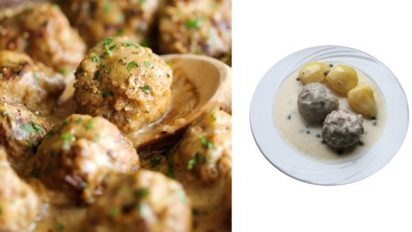 كرات اللحم السويدية وصفة ايكيا