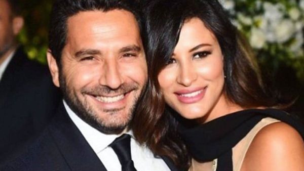 وسام بريدي وزوجته ريم السعيدي