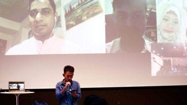 Younger writers are using poetry as a form of dissent under the civilian government of Aung San Suu Kyi, which has defended the bloody crackdown against the Rohingya. (AFP)