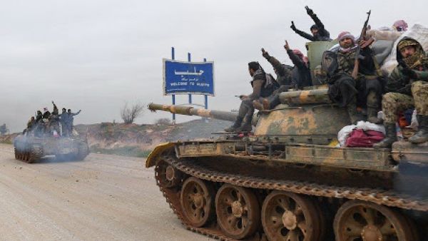 توعد الرئيس التركي رجب طيب اردوغان بعملية عسكرية واسعة في ادلب