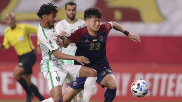 جانب من المباراة