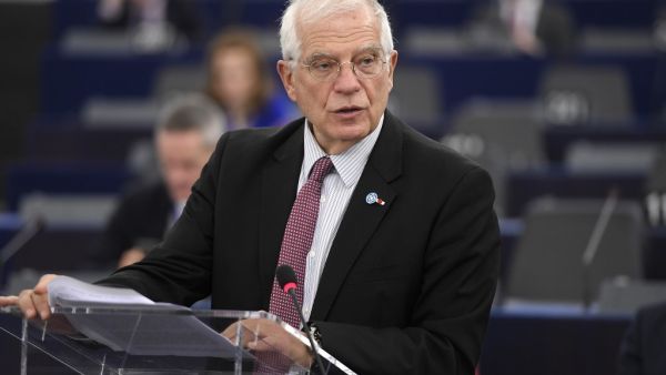 In this file photo taken on January 14, 2020, European Union High Representative for Foreign Affairs and Security Policy Josep Borrell speaks during a debate at the European Parliament in Strasbourg. AFP In this file photo taken on January 14, 2020, European Union High Representative for Foreign Affairs and Security Policy Josep Borrell speaks during a debate at the European Parliament in Strasbourg. AFP