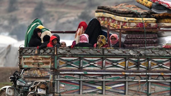 A wave of displacement that has seen around 700,000 people flee a regime offensive in Syria's Idlib region is the biggest of the nine-year-old conflict, the United Nations said. Rami al SAYED / AFP