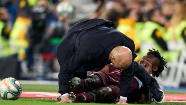 لقطة سقوط زيدان