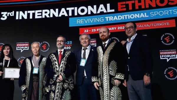 Top officials of World Ethnosport Confederation stress value of nurturing love for traditional sports in future generations (Photo: AA)