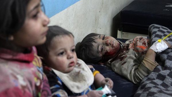 The shelling is an escalation of hostilities in Syria that have sparked the biggest exodus of people since the civil war began nine years ago. AFP
