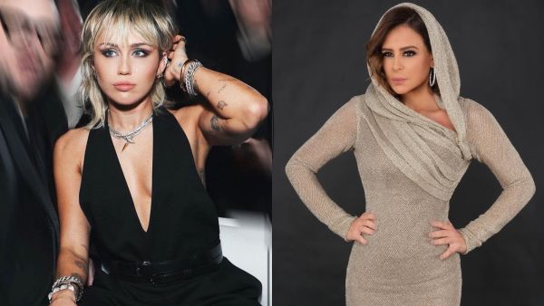 Samaha is also preparing to release her latest album in Eid Al Fitr (source: @carolesamaha & @mileycyrus Instagram)