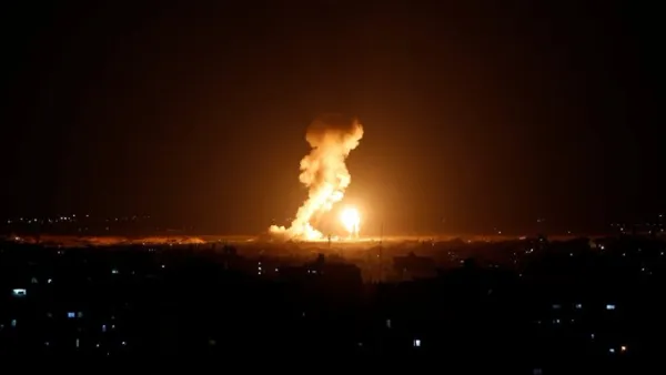 Israeli airstrike  (Twitter)